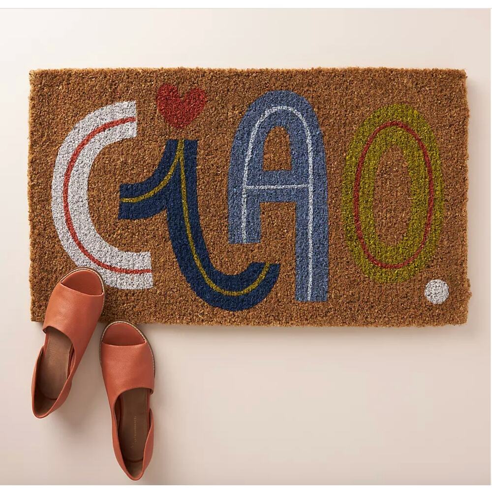Anthropologie Ciao Doormat